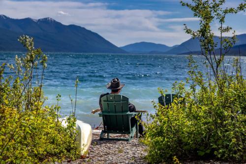 Walsh Cottage on the shores of Lake McDonald in Crystal Ford (MT)