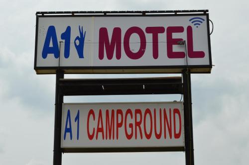 Viesnīcas āriene, A1 Motel And Campground in Bassano (AB)