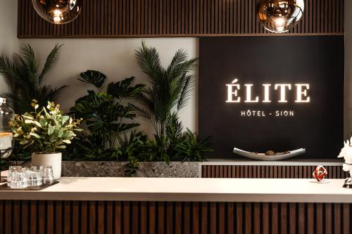 Előcsarnok, Hotel Elite in Sion