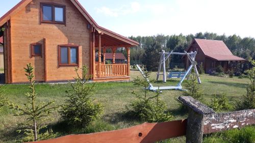 Domki na mazurach nad jeziorem Ublik Wielki in Milki