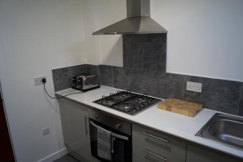 ห้องครัว, Kirks Korner Motel in สคอนทรู