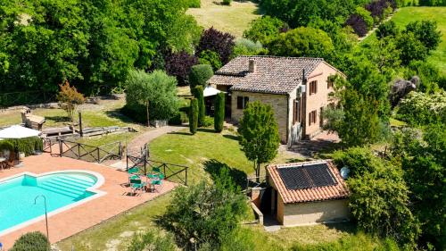 A szálláshely kívülről, Villa Il Rigogolo - Private Pool - 10 Guests - Panoramic Marche Hills in Sant' Angelo in Pontano