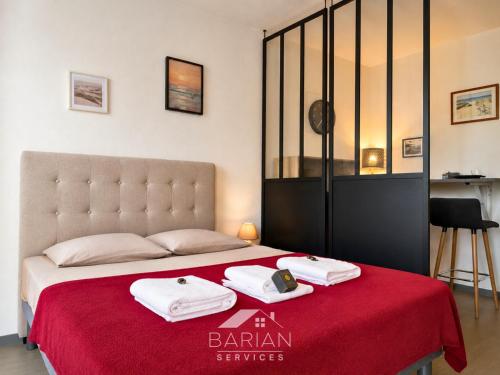 Studio 13 min plage - Parking - Ménage & Linge inclus
