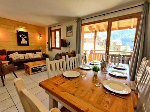Résidence Le Balcon Des Airelles - Joli appartement redécoré en face des pistes MAE-0774