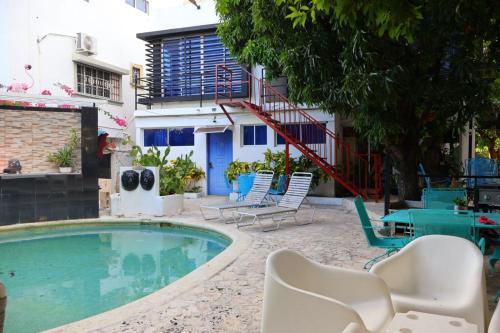 Villa SONJASAA Cozy apartment AC, Hot Water, WiFi, Pool, Bar, Bani 203 in Bani