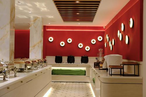 Ресторант, Metta Shaanti Hotel Shravasti in Ikauna
