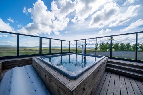 Hot tub, Hotel Stafholt in Borgarnes