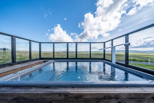 Hot tub, Hotel Stafholt in Borgarnes