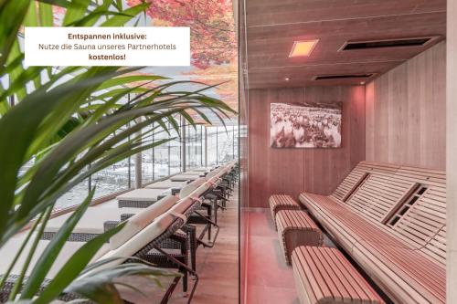 Sauna, Sporthotel Bergheim in Solden
