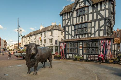 酒店外观, Pear Tree Cottage Shropshire in 奥尔莱顿
