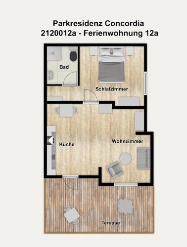Parkresidenz Concordia Ferienwohnung 12a - image 5