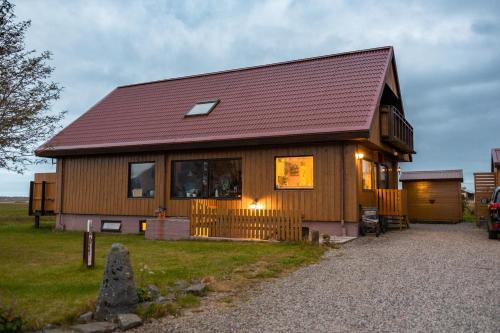 Фасада на хотела, Arnanes Country Hotel in Хорнафьордюр