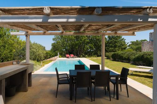 Išorė, Trullo Quercervo With Private Pool in Villanova