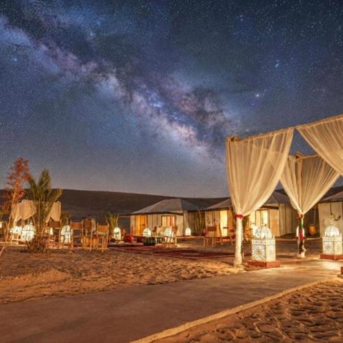 Näkymä ulkoa, Sahara Authentic Camp in Merzouga