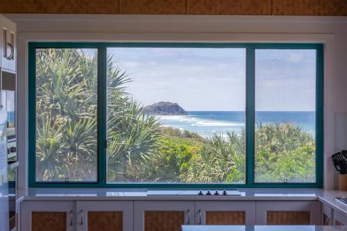 White Waves on the Beach