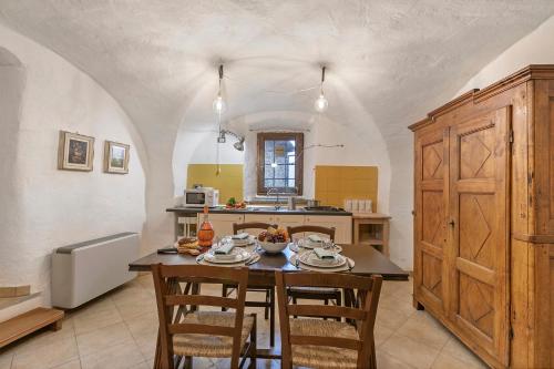 köök, La Casetta Del Borgo - Happy Rentals in Usseaux