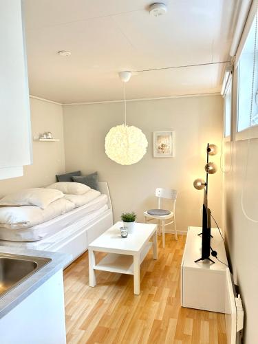 Bright and cozy studio - newly renovated bathroom and free parking