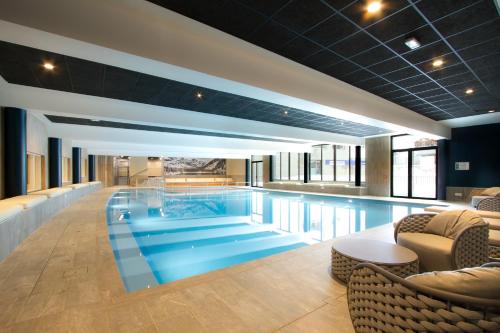 Úszómedence, Appart'Hôtel Prestige Odalys L'Eclose in L'Alpe d'Huez