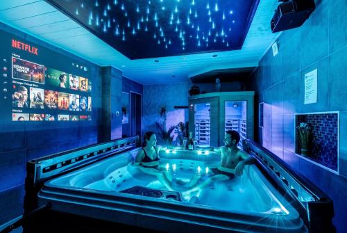 Gites Spa Strasbourg - Villa Cerf - SPA Privé, Sauna, Borne d'arcade, Babyfoot gîte à louer Ittenheim