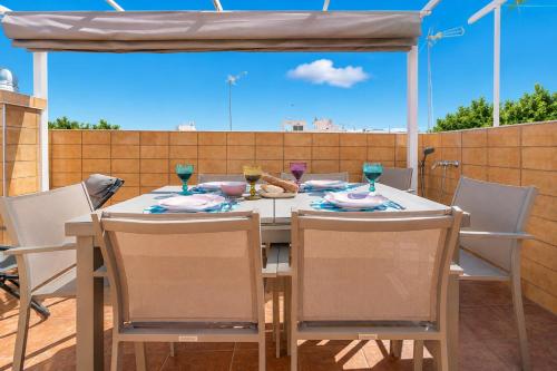 Cubo's Casa Nerja Roof Terrace