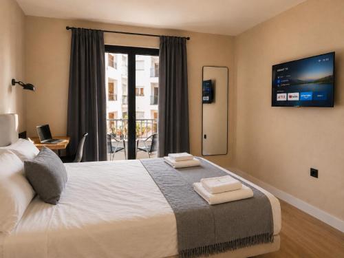 Habitación doble, balcón