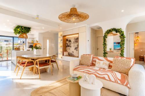 La Dolce Villa Villa 5 étoiles, piscine privée chauffée, 700 m de la plage
