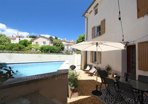 La pépite du Ventoux, petite piscine et salle de sport !