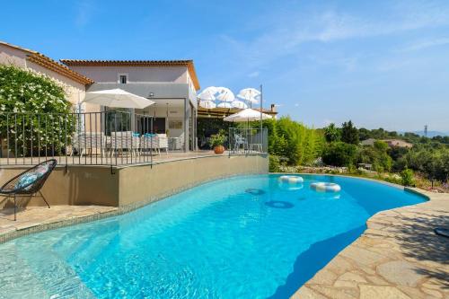 Le Panorama d'Azur -Vue Mer Piscine