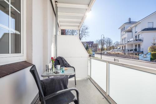 Balcony/terrace, Gastehaus Daheim in Scharbeutz