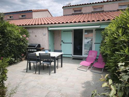 Maisonnette familiale avec clim - 5 pers. - FR-1-195-129
