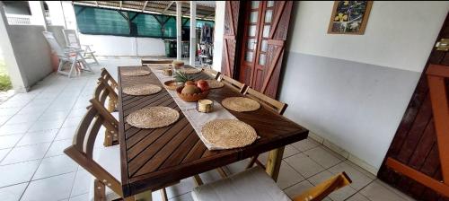 balkon/terras, LaPetite Maison, Maison spacieuse & calme avec parking, proche plages Sainte-Rose in Sainte Rose