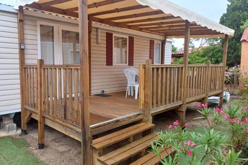 Mobil-home 2 chambres 6 pers