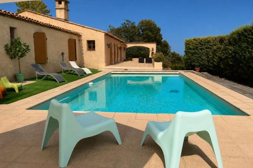 Villa 8 pers private pool - 20 min from Cannes in Les Adrets-de-l'Esterel