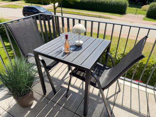 Balkons/terase, RegioStyle Gemütliche Wohnung im Schaalseepark! (RegioStyle Gemutliche Wohnung im Schaalseepark!) in Zarrentin am Schaalsee