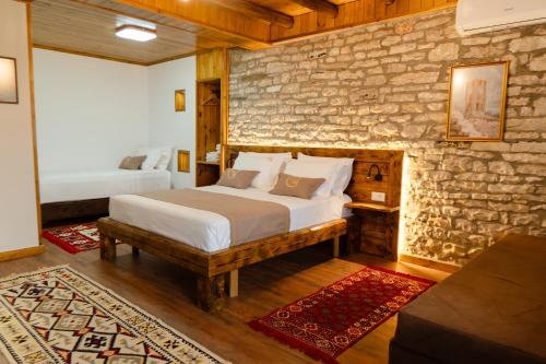 Chambre, familiale, vue sur la montagne
