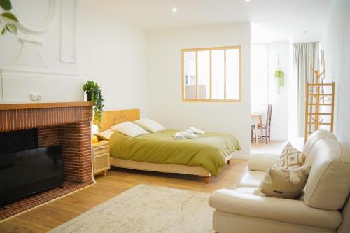 L'Otium - New Studio - 2 people - Center - Air conditioning - Location saisonnière - Orthez