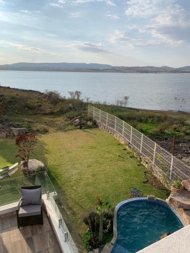 Ribera del lago in San Isidro Mazatepec