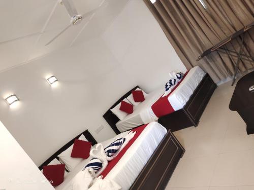 Habitación, familiar, balcón