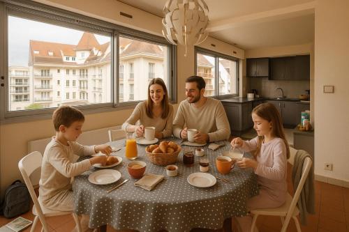 Appartement plein centre avec parking secure