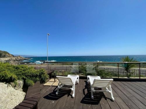 Austral-Home Spacious with an exceptional sea view in Concon