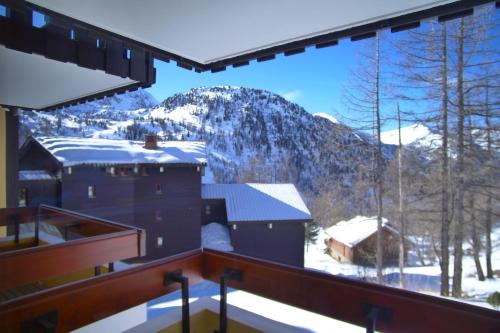 Studio Isola 2000 Balcon Vue Montagne