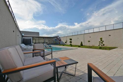 Modern Villa with Private Pool & Garden by Domel in Abovyan