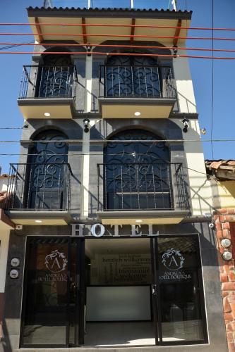Bejárat, Andrea´s Hotel Boutique in Col Altica