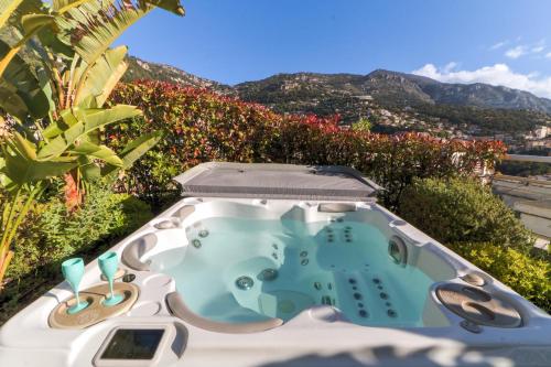 Beautiful apartment with jacuzzi 50 m from Monaco