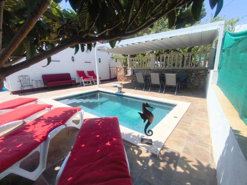 Villa Els Rosers - climatizado, con barbacoa, piscina-jacuzzy XL in Rodonya