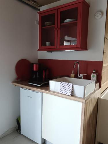 virtuve, La Chalendrette, Grand gîte en Charente-Maritime (La Chalendrette, Grand gite en Charente-Maritime) in Villiers-Couture