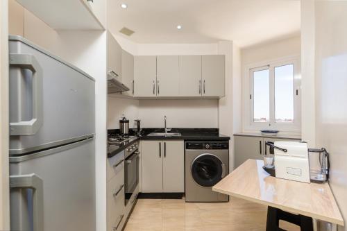 주방, Modern & bright studio - Agadir in 나자