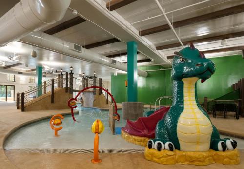 Úszómedence, Dellshire Resort in Wisconsin Dells