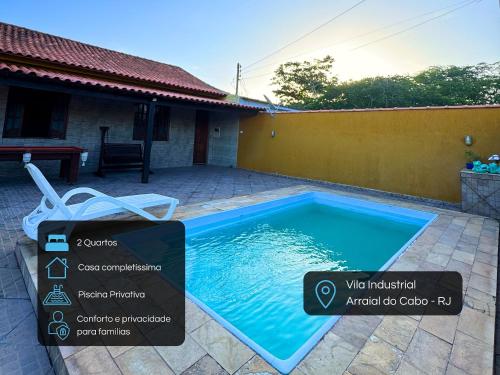 Swimming pool, Casa Completa c/ Piscina Privativa Arraial do Cabo in Industrial Zone