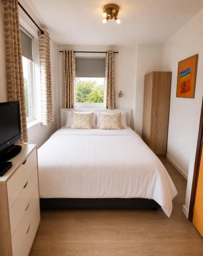 1 queen bed, 2 twin beds
